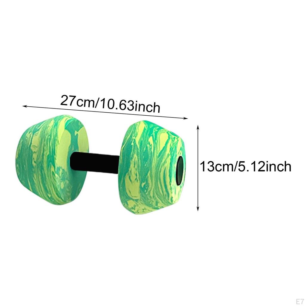 Aquatic Exercise Dumbbell EVA Water Men Women Training Easy To Use Professional Durability