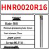 CNC Internal Threading Tool Holder HNR08-25, High-Speed Steel, Shockproof, for Internal Thread Lathe