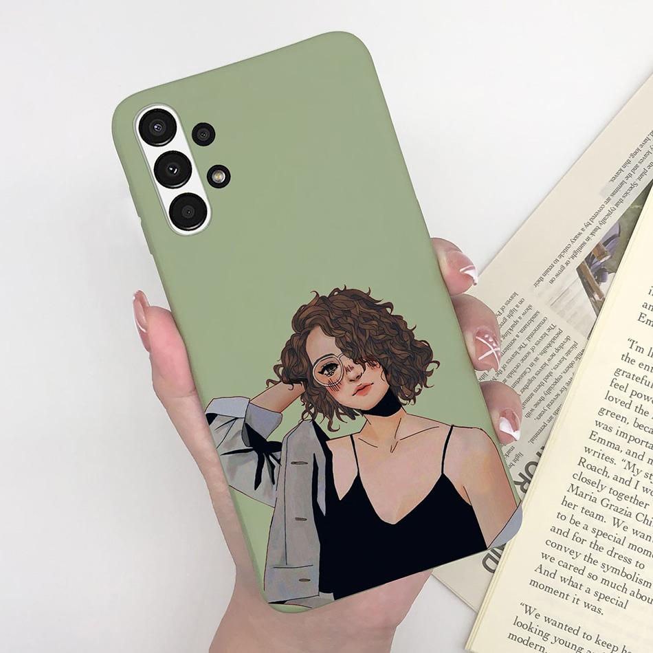 For Samsung Galaxy A13 Phone Case SM-A135F Cute Bumper Cartoon Silicone Soft Funda Cover For Samsung A 13 GalaxyA13 Coque Capa