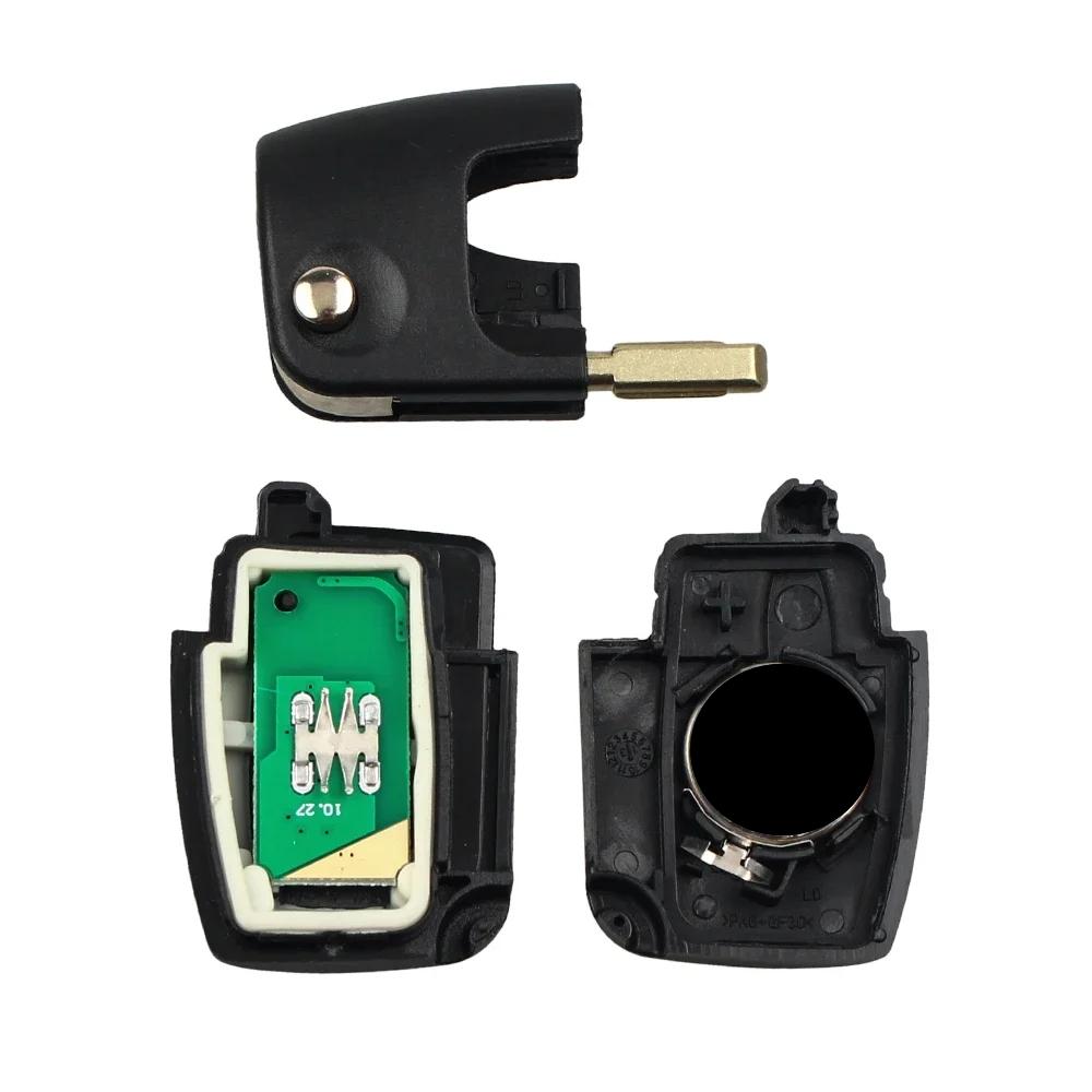 3 Button 433MHZ 4D60 4D63 Chip Car Remote Key for Ford Fusion Focus Mondeo Fiesta Galaxy with FO21 Blade Flip Key