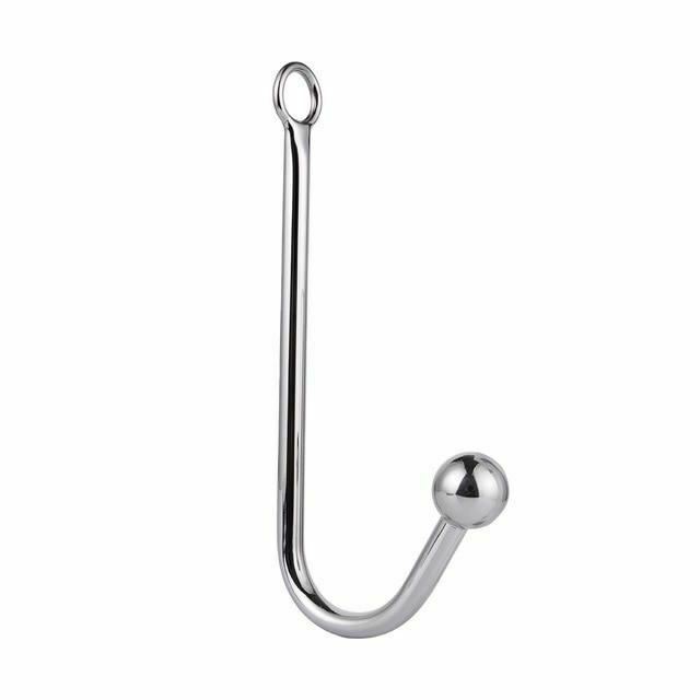 Edelstahl Analhaken Mit Kugeln O-Ring Butt Plug Anal Kugeln & Perlen