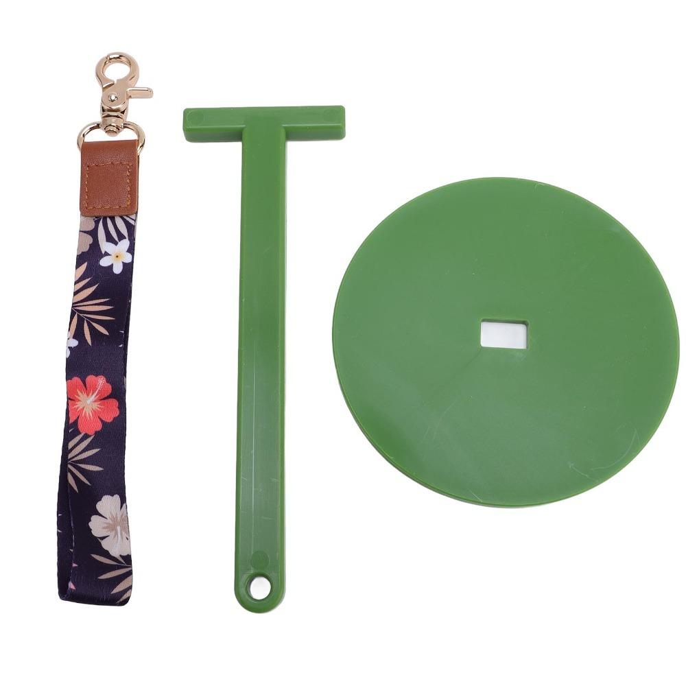 Plastic Material Wrist Yarn Holder Adjustable Strap Tangle-Free Design Yarn Ball Spinner Portable Yarn Holder For Home Use