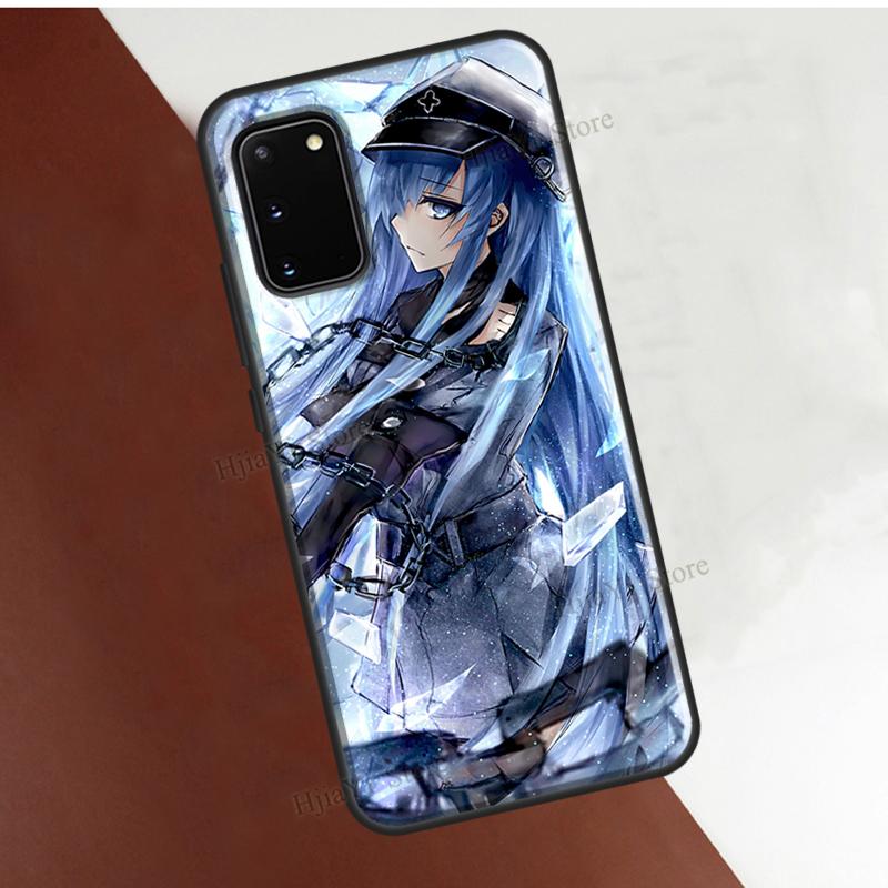 Esdeath Akame Ga Kill Anime Cover For Samsung Galaxy S22 Ultra S21 S20 FE Note 20 S8 S9 S10 Note 10 Plus Phone Case