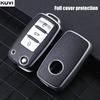 Leather TPU Keychain Key Case Cover for VW Volkswagen Polo Tiguan Passat B5 B6 B7 Golf 4 5 6 MK6 Jetta Lavida Skoda Octavia Seat