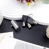 Runder Schließzylinder für Schrank-Austausch, Ersatz-Set mit 3 passenden Zugangsschlüsseln und 3,7 x 1,9 cm Körper für Eingangsarbeiten