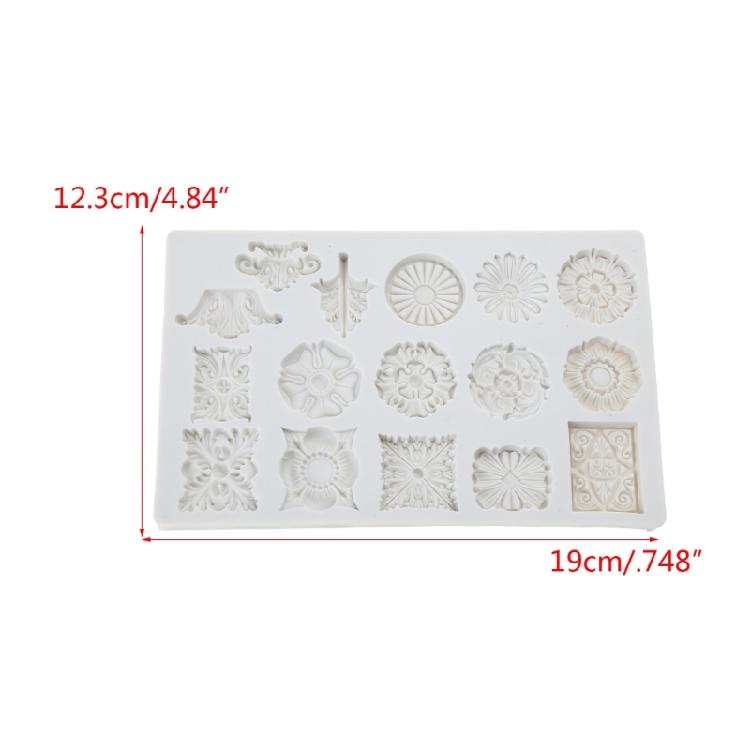 Stone Silicone Fondant Chocolate Mold Cake Decorating Tool Baking Accessories