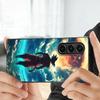 Dragon Ball Silhouette Goku Case for Samsung Galaxy ZFold4 Z Fold 7 6 5 4 3 ZFold5 ZFold3 ZFold6 ZFold7 Back Phone Cover