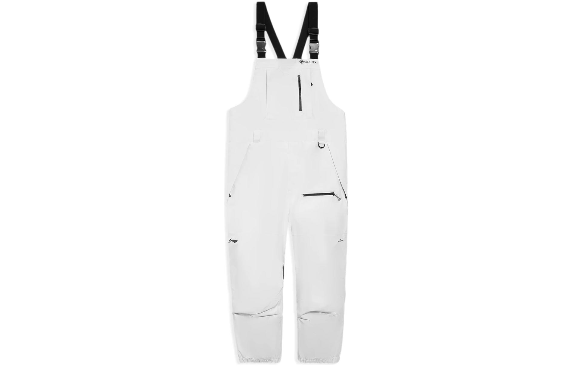 Li Ning Ski Pants Unisex Glacier Gray AHXR050-3 XL