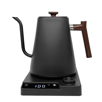 1L Large Capacity Gooseneck Electric Kettle Intelligent Temperature Control Coffee Brew Tea Kettle Professional Coffee Pot