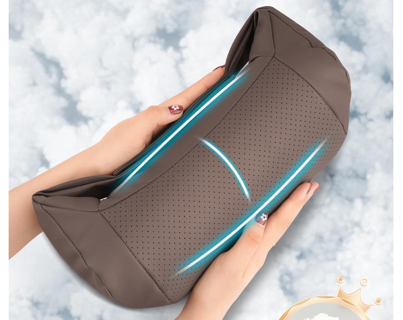 Kashidon Headrest & Lumbar Support Pillow for Maybach S-Class Mercedes Car Seat