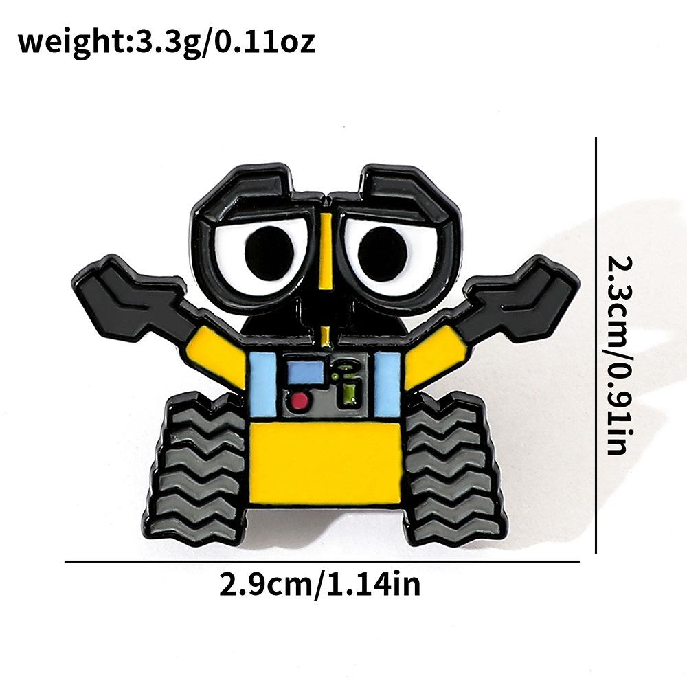 Креативные европейские и американские кино и телеперсонажи Металлические значки Белоснежка Сплав Масляная капля Брошь-булавка