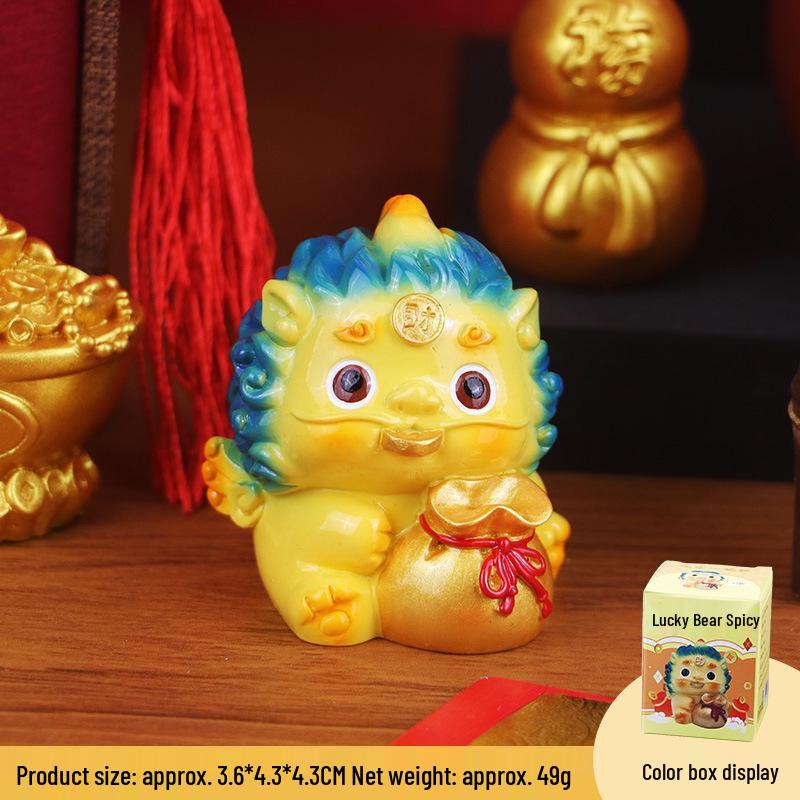 Pixiu Wealth-Attracting Ornament: Office, Car, Home Desk Decoration 2025 Gift. Standard