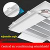 Ceiling Unit Central Air Conditioning Outlet Antidirect Blowing Air Guide Cover Ceiling Windshield
