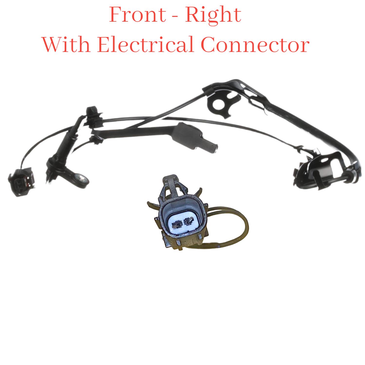 ABS Wheel Speed Sensor W/Connector Front Right Fits Toyota RAV4 RAV4 PRIME Venza