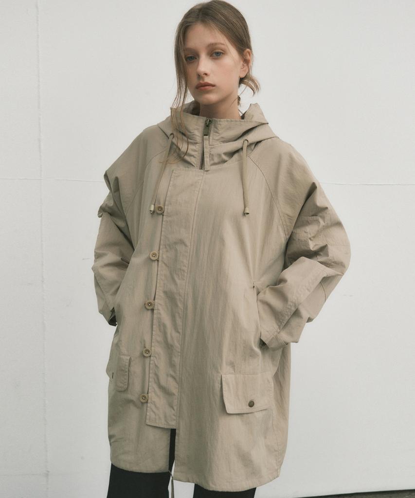 Wednesdayoasisforwomen W/N-3B Fishtail Flight Jacket_Sand Beige(Wc25-Ot03)