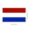 Polyester Niederlande Flagge Innen/Außen Helle Farben Verdickung Langlebiger