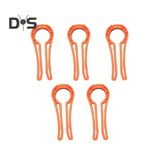 

5 шт. замков безопасности для ручек плиты для безопасности детей, детские защищающие ручки духовки, замки, предотвращающие утечки газа, ожоги и ошпаривания, устройства безопасности кухонной плиты оранжевый