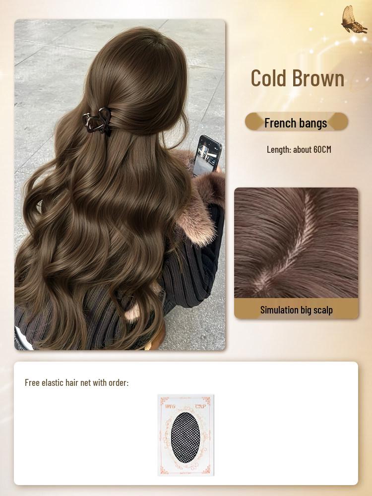 Connie Women s Fluffy Big Wave Curly Wig with Natural Volume Increase