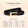 Womens Leather Belt Fashion Simple Versatile Suit Pants Genuine Cowhide Waist Strap