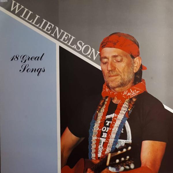 

LP Record WILLIE NELSON - 18 Great Songs DELP308 Design Japan Folk Used