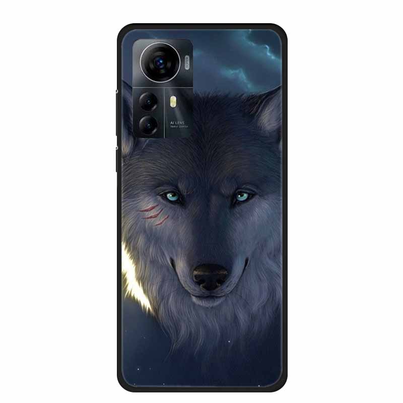 For ZTE Blade A72s 4G Case 2023 Fashion Cool Soft TPU Black Silicone Phone Cover for ZTE Optus X Max Back Cases Funda A 72s Etui