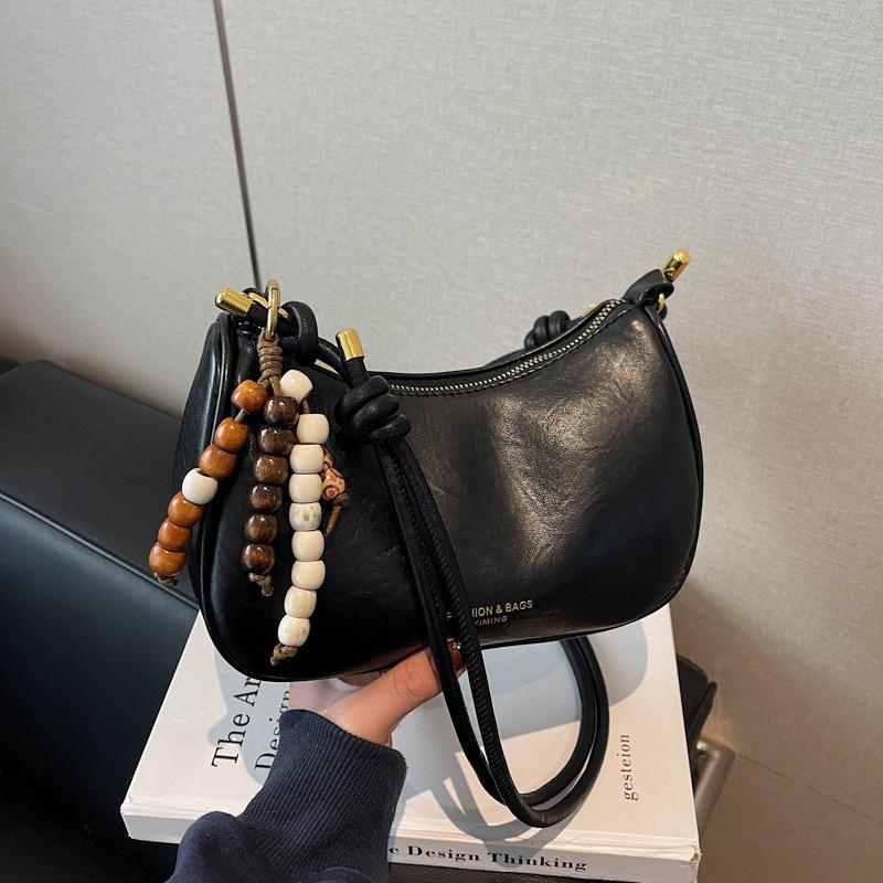 Fashionable and Versatile Women's Crossbody Bag, Single-shoulder Armpit Small Square Bag