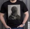 NEW Godzilla Mugshot Vintage TShirt S5XL Unisex T-Shirt