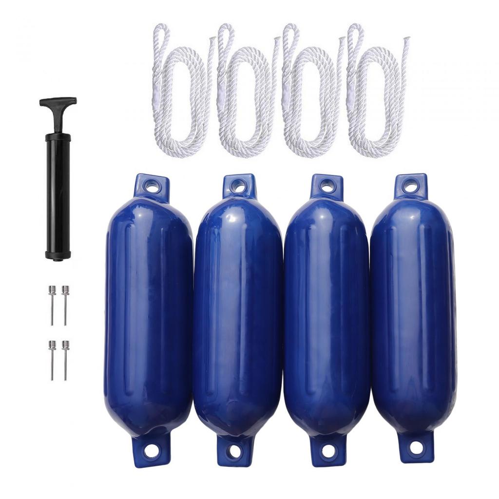 4Pcs Boat Boat Shield Protection Boat s Bumpers Anchor Buoy Inflatable Marine Marine Docking for Dock Row Boats