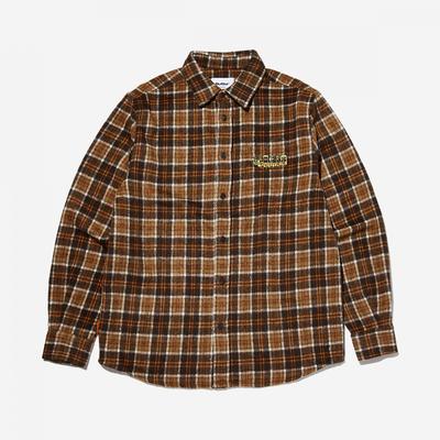 Butter Goods Flanellhemd mit Raupenmotiv Flanellhemd mit Raupenmotiv