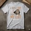 My Cat Pet Lover Gift Cute Kitty Cotton Tee Graphic Unisex T-shirt