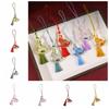 Good Luck DIY Zodiac Horse Keychain Tassel New Year Pendant  Bag Charm
