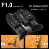 Head Mounted NV8300 Infrared Night Vision Binocular 8x Digital Zoom 4K UHD 36MP 3D Night Vision Goggles Video Recording