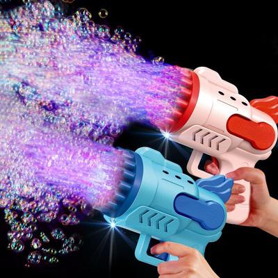 Bubble Machine Rocket 29 Hole Automatische Zeepbellenmachine Buitenspeelgoed voor Jongens Verjaardagscadeaus