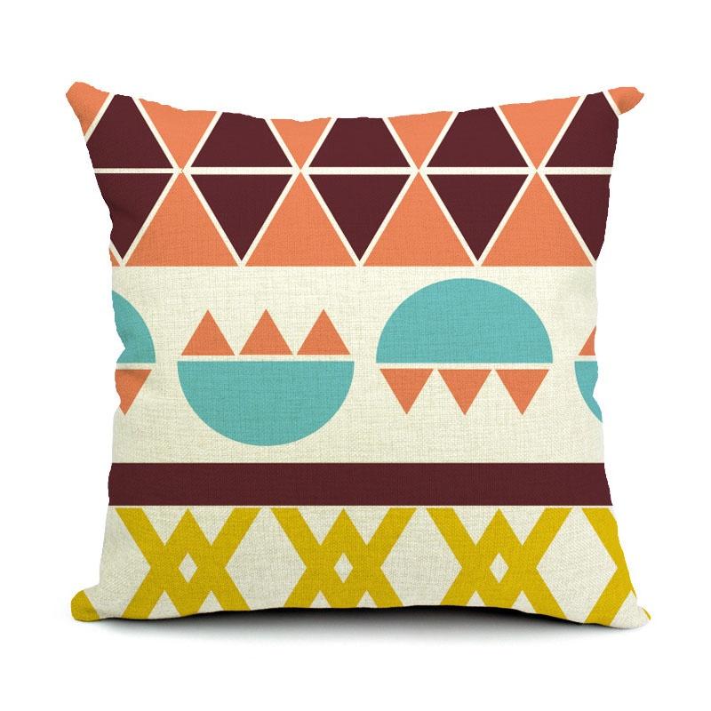 Premium Cotton Linen Bohemia Style Waist Throw Pillow Case For Stylish Home Decor