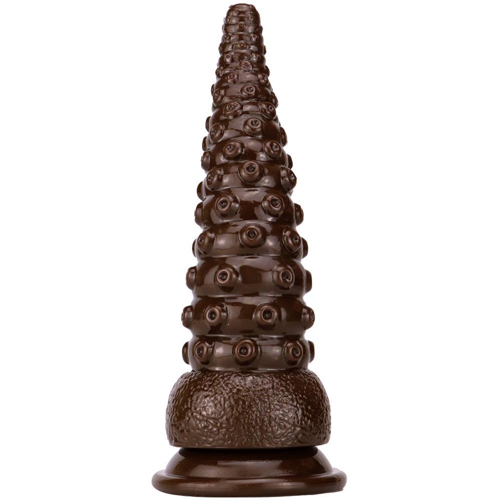 Extrem großer transparenter farbiger Oktopus-Tentakel Dildo: Alien Anal Plug für Männer und Frauen