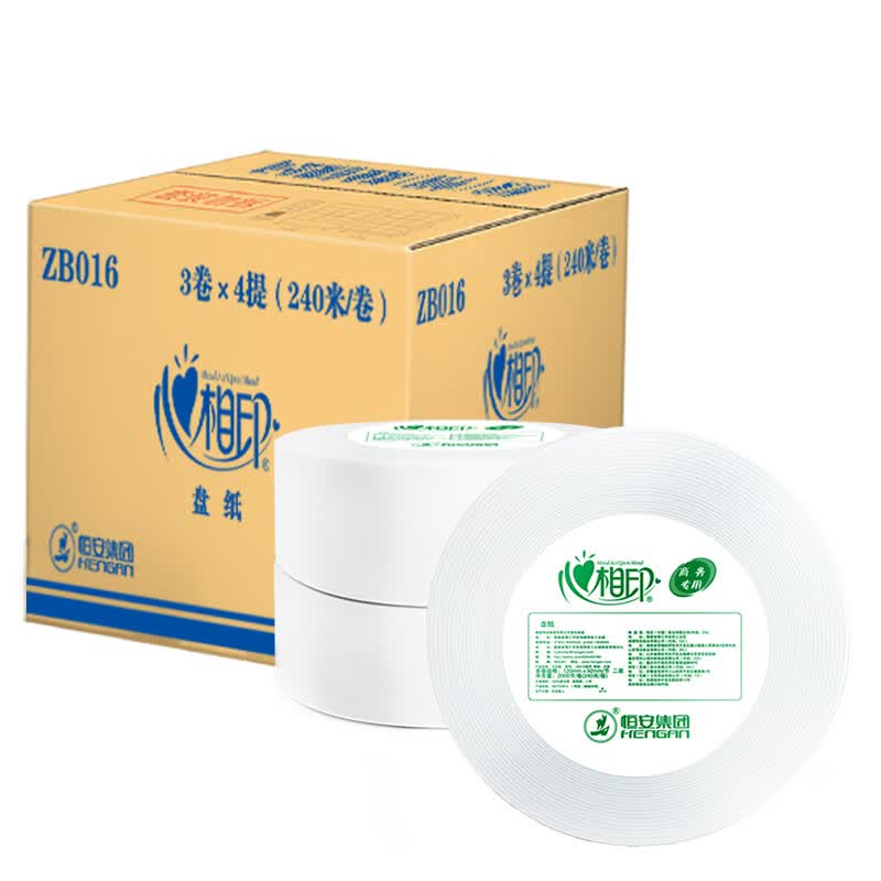 Mind Act Upon Mind ZB016 Commercial 2-Ply Jumbo Toilet Paper