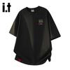 Izzue Unisex Pure Cotton Round Neck Short Sleeve T-shirt