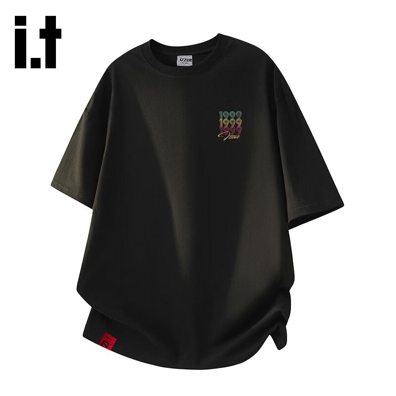 Izzue Unisex Pure Cotton Round Neck Short Sleeve T-shirt