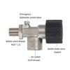 Scubas Regulator Adapters Quickly Connect Diving Air Tanks Valves Adapters for Diving Equipment