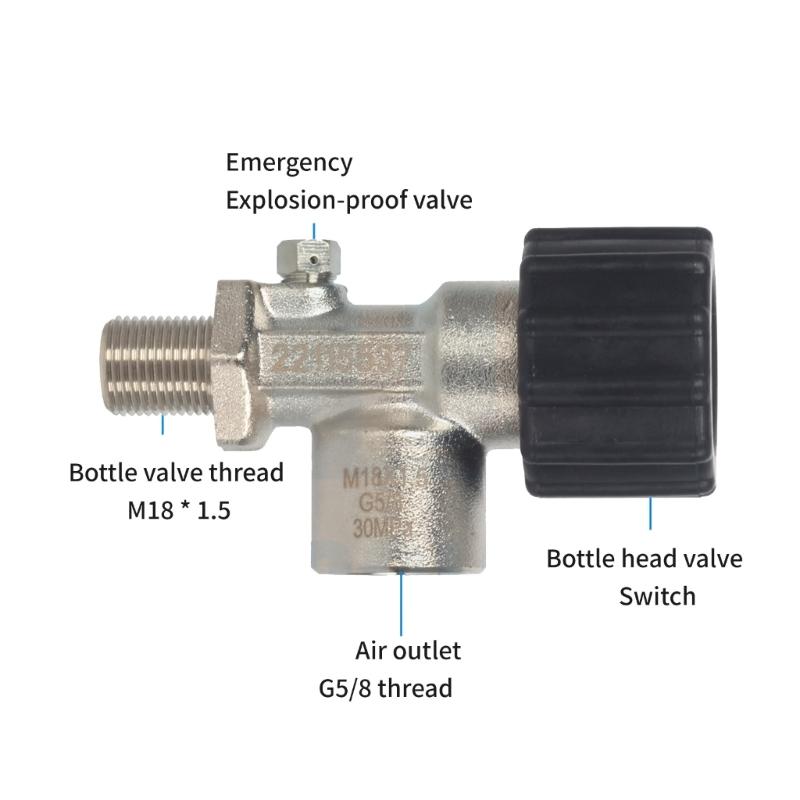 Scubas Regulator Adapters Quickly Connect Diving Air Tanks Valves Adapters for Diving Equipment