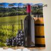 Vineyard Wine Window Curtain Modern European Style Curtains for Bedroom Living Room Backdrop Curtain