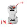 1/4" To 3/8" Thread Camera Screw Mount Adapter for DSLR Camera Tripod Light Stand Quick Release Plate Male To Female
