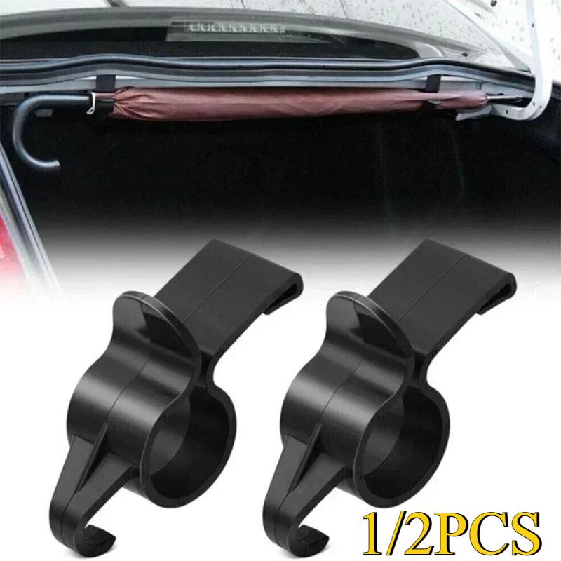 Car Organizer Hook Set Trunk Storage Hanger for Umbrella Towel Bag Multifunctional Interior Auto Accessory