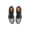 Air Jordan 1 Mid SE Craft Inside Out - Schwarze Herren-Sneaker Light-Graphite Sail Cement-Grey DM9652-001