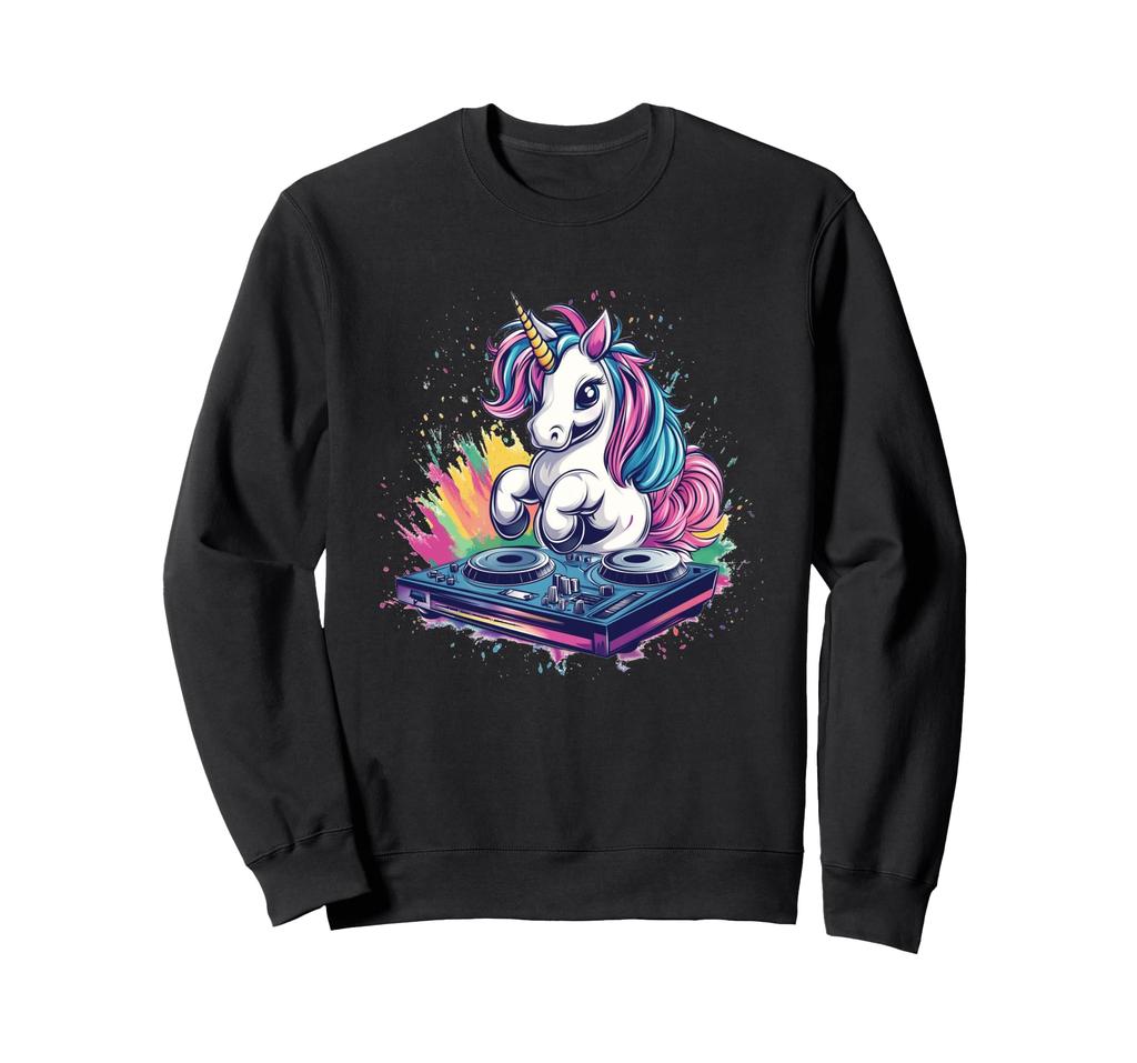 Rainbow Beat and This Fun Unicorn DJ Booth Outfit. Trainer