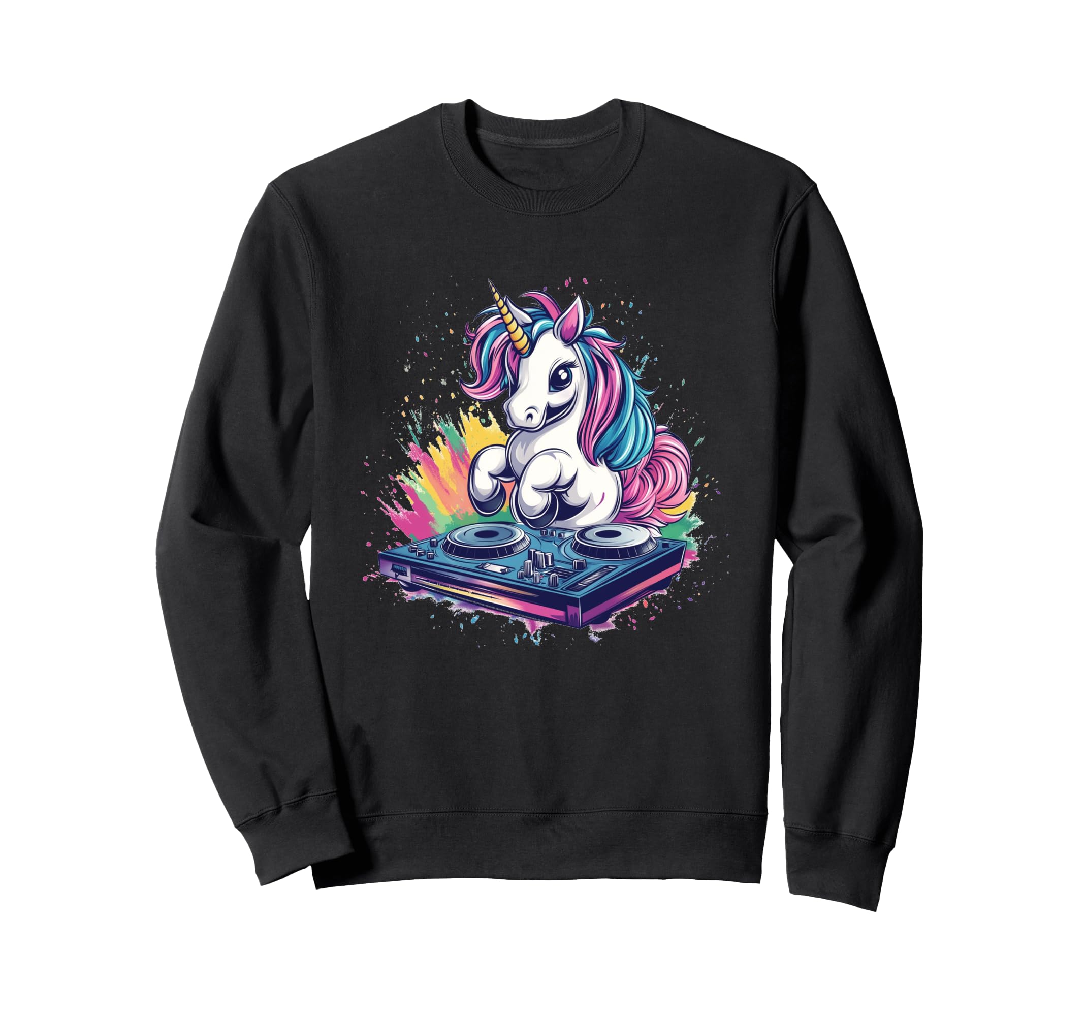 Rainbow Beat and this fun unicorn DJ booth outfit. Trainer