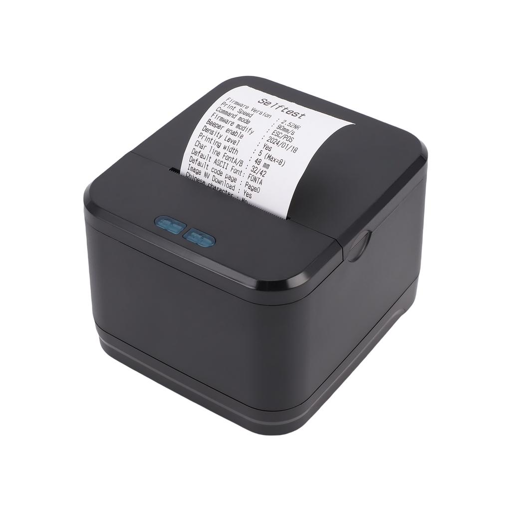 58MM Thermal Receipt Printer Wireless Printing Machine Bluetooth+USB+LAN Interface Compatible with Win Android IOS for