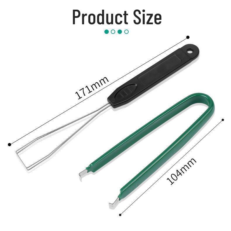 Mechanische Tastatur Keycap & Switch Puller Werkzeug mit Stahldraht zum Entfernen, Austauschen & Reinigen