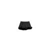 Women's Loose Fit Two-piece Skirt Suit Sleeveless Chiffon Top Belted Waist Ruffle Mini Skirt Co-ord Set