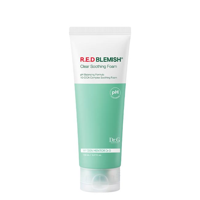 Dr.G pH Balancing Red Blemish Clear Soothing Foam Gentle Calming Cleanser 150mL